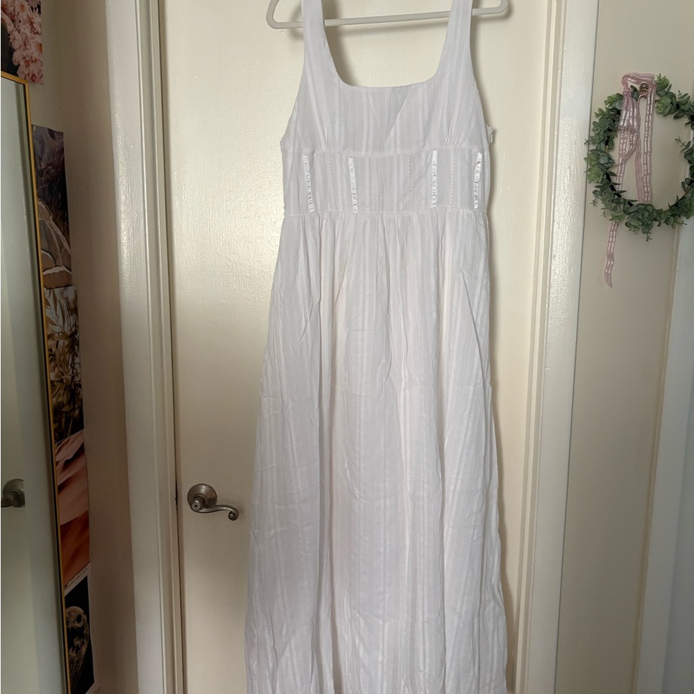 Princess Polly White Maxi Dress